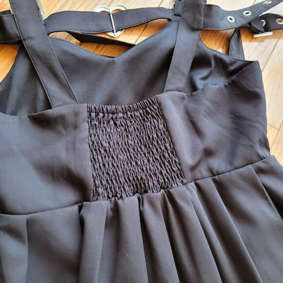 Dear My Love Buckle Belt Pleated Jumper Skirt Jirai Kei Medium Kawaii - Picture 12 of 16